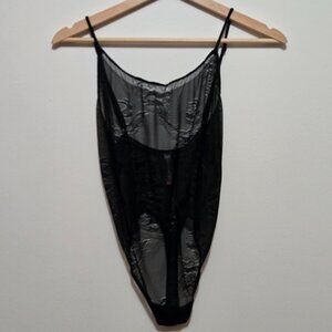 Vince Camuto Lace Bodysuit – Black - Small